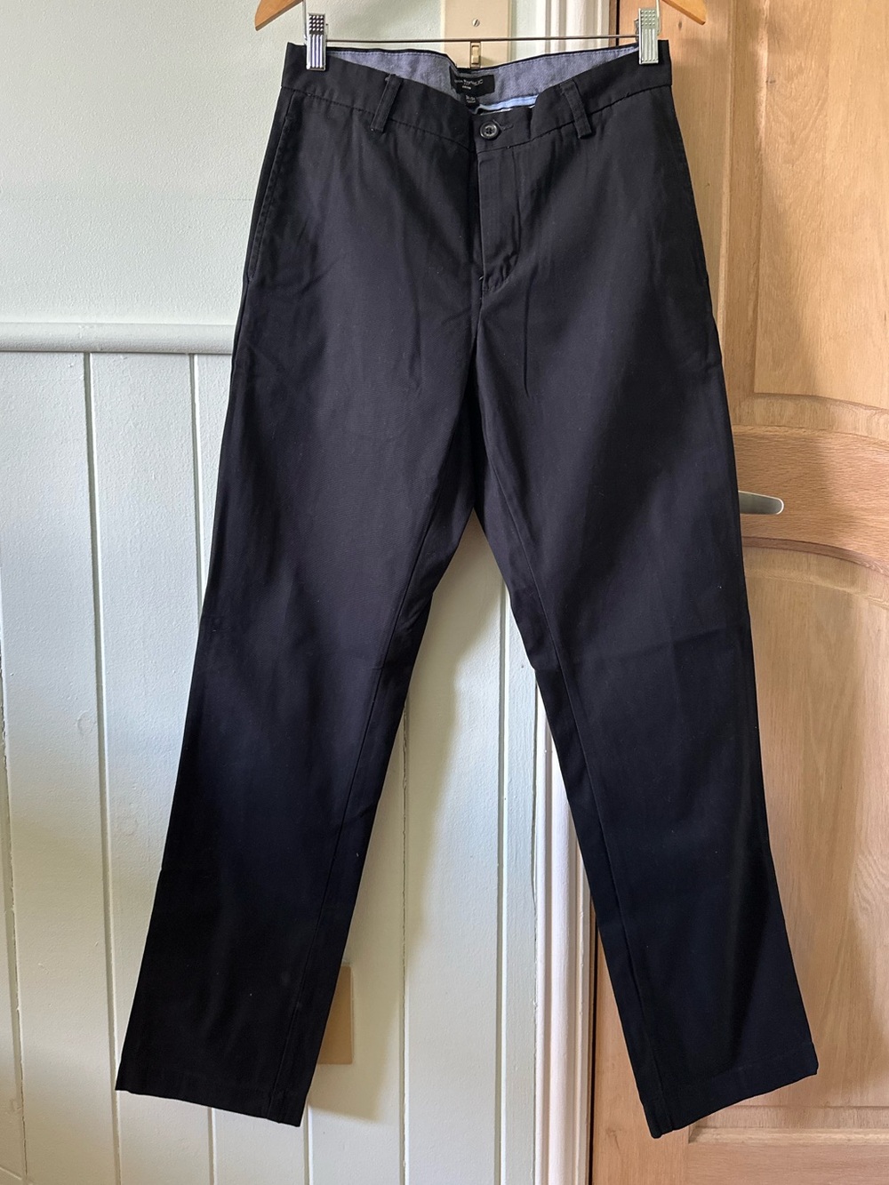 Banana Republic Factory Men's Black Gavin fit Chinos 30x32